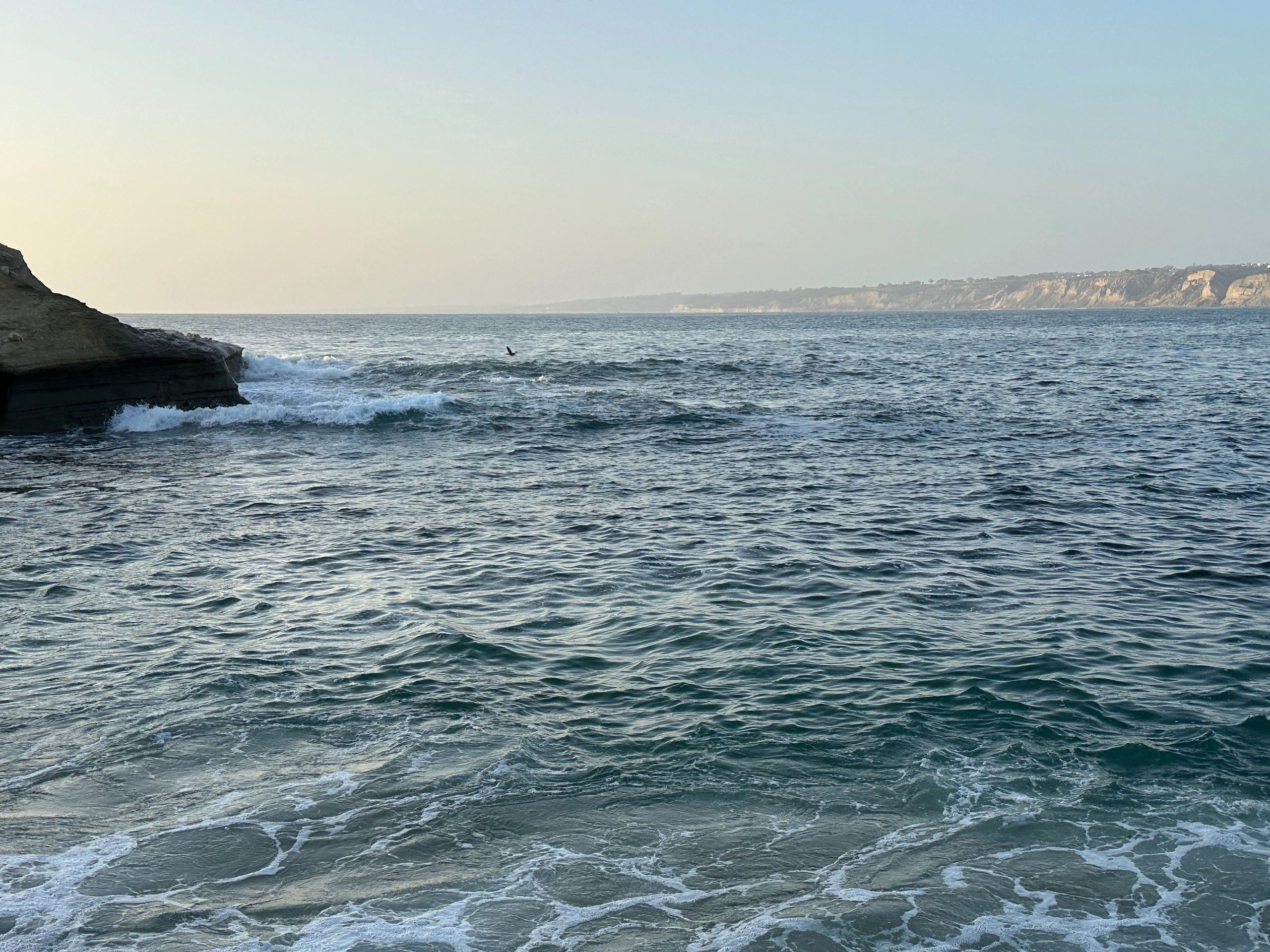 Ocean waves at La Jolla Cove